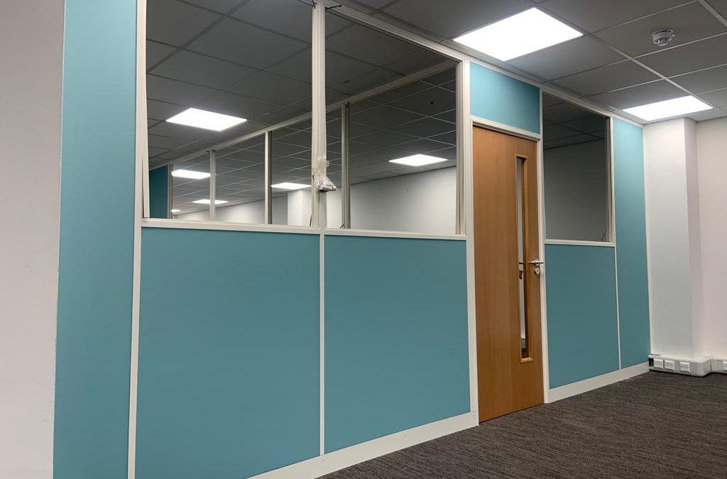 New Office partitions